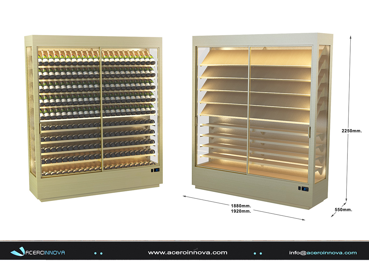 Aceroinnova ha sido la empresa elegida para el diseño, fabricación e instalación de los botelleros cavas a medida personalizadas con iluminación led para botellas de champan o vino y montadas en las barras de DiscotecaTeatro Magno. Aceroinnova realiza proyectos de mobiliario y maquinaria exclusiva con acabados premium lujo para hosteleria horeca. C/ Pico Almanzor, 56. Pol. Industrial “Los Linares” Humanes de Madrid, C.P. 28970 Tel. Móvil: 629034106 / 630230067 Tel. Oficina: 911385618 Email: info@aceroinnova.com https://www.aceroinnova.com/blog-aceroinnova-servicio-integral-hosteleria #BotellerosAMedidaMadrid #CavasChampán #InstalaciónCavasVinos #MobiliarioPersonalizadoHostelería #BotellerosCavasIluminaciónLed #BotellerosLujoPremiumMadrid #BotellerosCavasChampanVino #ProyectosNegociosHostelería #ConsultoríaHostelería #MaquinariaHostelería #InstalaciónBarrasHosteleria #FabricantesBotellerosCavasHostelería #ProyectosNegociosHostelería #ConsultoríaHosteleríaHoreca #BotellerosRefrigerados #BarrasDiscotecas DISEÑO FABRICACIÓN INSTALACIÓN BOTELLEROS CAVAS REFRIGERADOS A MEDIDA PERSONALIZADOS CON ILUMINACIÓN LED PARA NEGOCIOS DE HOSTELERÍA BARES DISCOTECAS RESTAURANTES HOTELES. ADEMÁS REALIZAMOS BARRAS A MEDIDA PERSONALIZADAS CON MOBILIARIO Y MAQUINARIA PREMIUM LUJO EN TODA ESPAÑA.