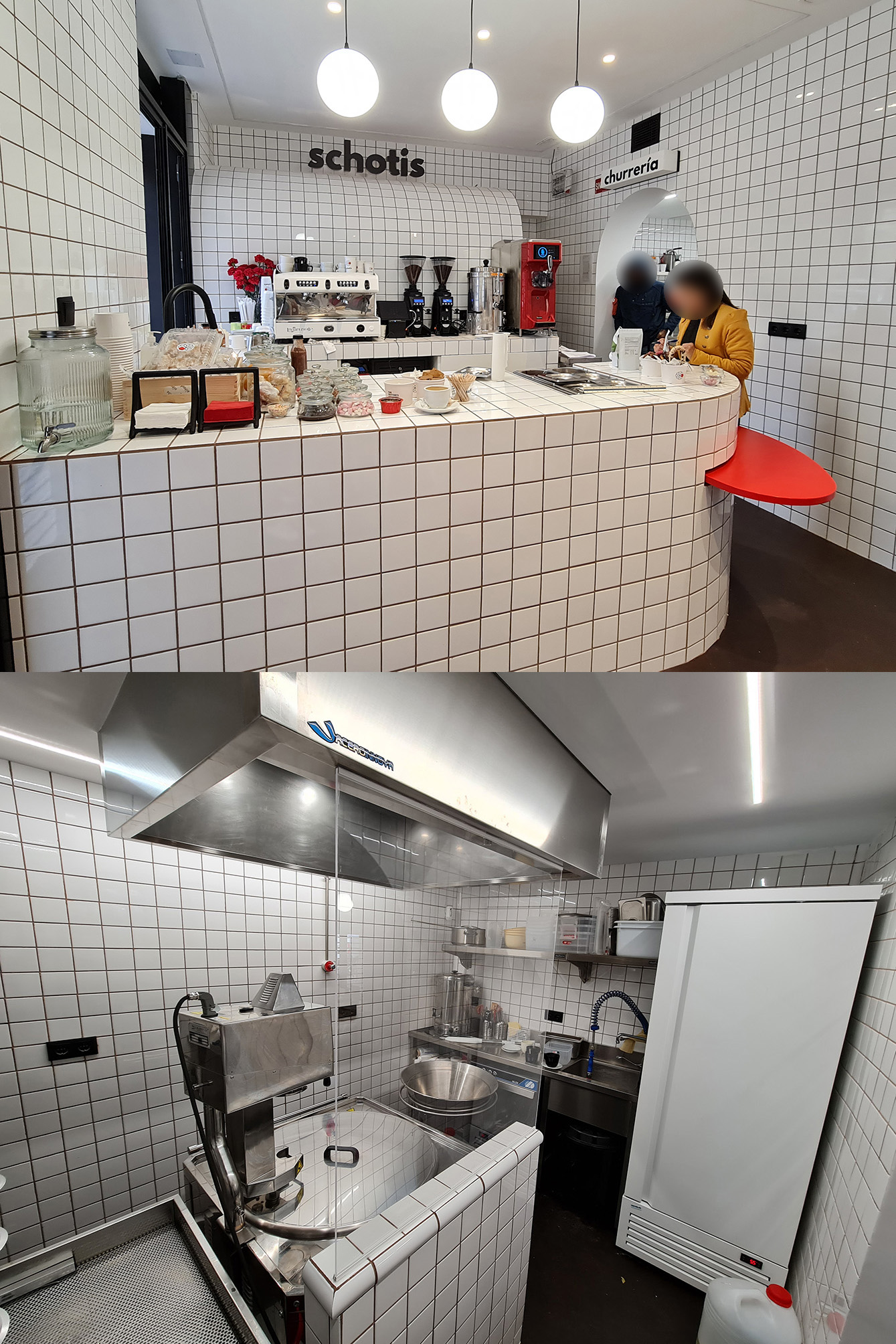 FABRICACIÓN INSTALACIÓN MONTAJE DE MOBILIARIO MAQUINARIA COCINA DE LA CHURRERÍA GOURMET SCHOTIS EN MADRID. PROYECTOS PARA MONTAR LANZAR ABRIR CHURRERÍAS GOURMET. ASESORAMIENTO NEGOCIOS EMPRESAS HOSTELERÍA PROYECTOS INTEGRALES PERSONALIZADOS A MEDIDA HORECA. Aceroinnova ha sido la empresa elegida para llevar a cabo el proyecto de hosteleria horeca para la implantación de la churrería gourmet Schotis en madrid. En nuestra fábrica hemos realizado el diseño y fabricación de todo el mobiliario modular en acero inox, maquinaria para hacer churros, maquinaria accesoria auxiliar y la cocina en acero inoxidable, para posteriormente realizar la instalación, montaje de todo in situ. Aceroinnova también está especializada en proyectos integrales para hosteleria, restaurante, hoteles, comedores público o privados de empresas, pero también dispone de una área para hogares particulares que buscan proyectos realmente novedosos y con materiales de alta calidad, ya sea para la maquinaria, cocinas, electrodomésticos profesionales e implementando soluciones novedosas y de calidad para el uso diario de dichas cocinas de hogares en urbanizaciones de lujo premium. #instalaciónchurrerías #proyectosimplantaciónchurrerías #consultoríanegocioshosteleria #mobiliariomaquinariaChurrerías #fabricantesmaquinariachurrería #creaciónchurrerías #mobiliariomaquinariaHosteleria #cocinasadaptadaschurreria