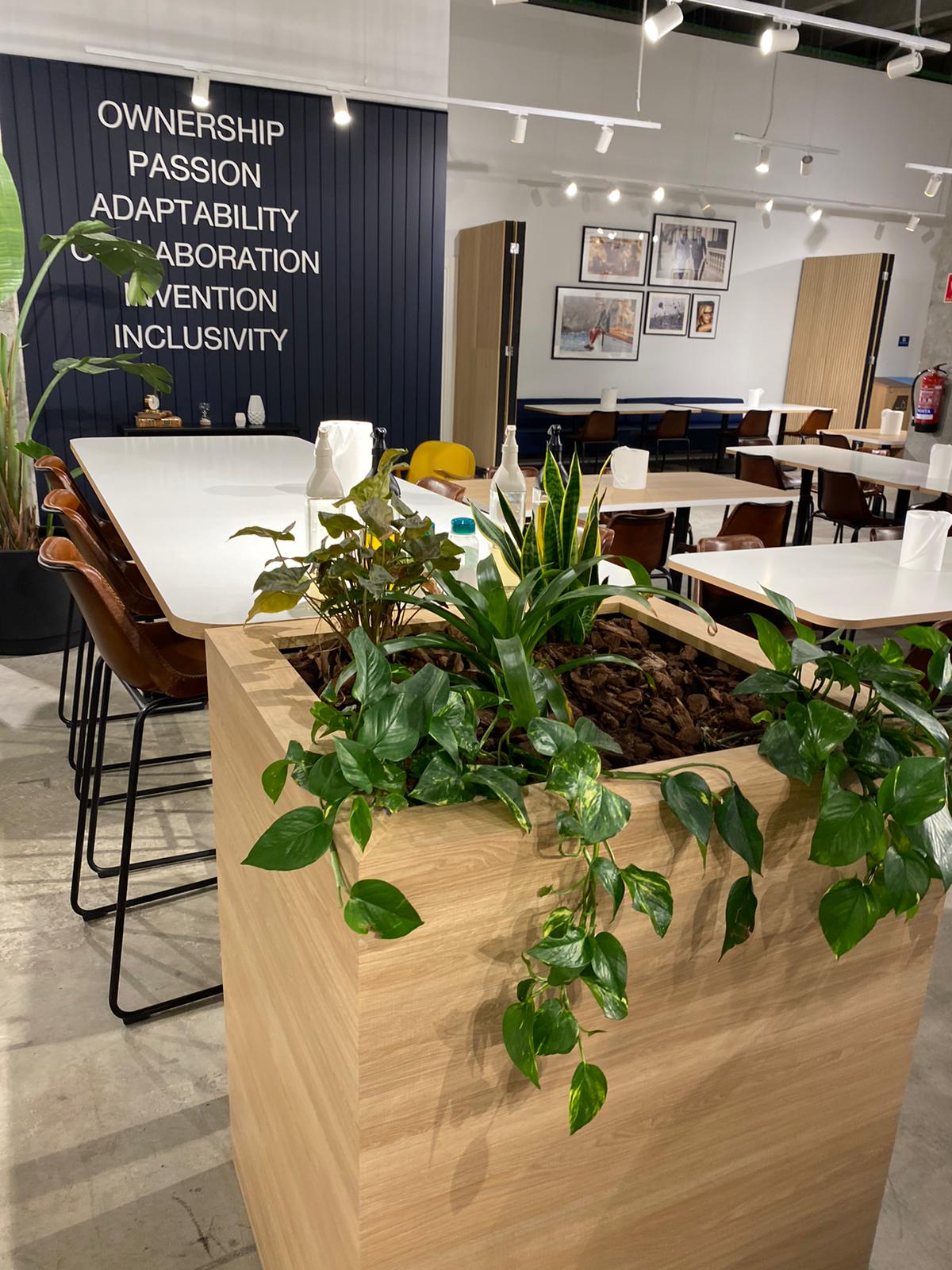 MOBILIARIO MAQUINARIA COMEDORES CAFETERIAS CORNERS EMPLEADOS PARA EMPRESAS DE LA COMUNIDAD DE MADRID Y EN EL RESTO DE ESPAÑA. DISEÑO INSTALACIÓN MONTAJE DE COMEDORES DE EMPRESAS EMPLEADOS. PROYECTOS INTEGRALES ZONAS DESCANSO EMPLEADOS EMPRESAS MULTINACIONALES. PROYECTOS DE BARRAS CAFETERÍAS BARES COMEDORES DE EMPRESA EMPLEADOS MADRID. PROYECTOS PARA CORNERS EMPRESAS EMPLEADOS EN MADRID Y TODA ESPAÑA. MOBILIARIO MAQUINARIA COMEDORES CAFETERÍAS EMPLEADOS EN LA COMUNIDAD DE MADRID Y EN EL RESTO DE ESPAÑA. DISEÑO FABRICACIÓN DE MOBILIARIO Y MAQUINARIA A MEDIDA PARA CORNERS DE COMEDORES Y ZONAS DE DESCANSO DE EMPLEADOS EN EMPRESAS E INCLUSO CON COCINAS PROFESIONALES. FABRICACIÓN Y MONTAJE DE ZONAS DE DESCANSO CORNER CAFETERÍA COMEDORES PARA EMPLEADOS DE MULTINACIONAL. MOBILIARIO MAQUINARIA BARRA CAMARAS FRÍO A MEDIDA PERSONALIZADA EN ACERO INOXIDABLE. Aceroinnova ha realizado el proyecto integral para la zona de descanso córner cafetería comedor de empleados de la sede central de una multinacional situada en Madrid. Aceroinnova ha llevado a cabo todo el diseño fabricación instalación montaje del mobiliario maquinaria instalaciones accesorias y decoración interiorismo del comedor. Además Aceroinnova ha creado infografías 3D para mostrar dicho proyecto basándonos en nuestro mismos planos realizados con nuestro departamento de decoración interiorismo orientado a hostelería. Somos especialistas en asesoramiento, montaje y puesta en marcha de restaurantes, negocios de hostelería restauración. Consúltenos su proyecto y le ayudaremos a llevarlo a cabo con éxito. Realizamos proyectos llave en mano de restaurantes, bares, buffets bufés bufets, comedores de empresas y públicos. Además, nuestro departamento de decoración especializado en hostelería le propondrá la mejor imagen para su negocio, incluyendo su visualizado en tres dimensiones 3D. #CafeteríasEmpleados #BaresEmpleados #ConersEmpresas #InstaladoresSalasDescandoEmpleados #MontajeCafeteríasEmpresas #DiseñoZonasDescansoEmpleados #CornerCafeteríaEmpleados #ComedoresEmpresas #MobiliarioAceroInoxidableHostelería #MobiliarioHostelería #MaquinariaHostelería #ComedoresEmpleados #ProyectosCafeterías DISEÑO FABRICACIÓN INSTALACIÓN Y MONTAJE DE ZONA DE DESCANSO CORNER CAFETERÍA COMEDOR PARA EMPLEADOS DE MULTINACIONAL. MOBILIARIO MAQUINARIA BARRA CAMARAS FRÍO A MEDIDA PERSONALIZADA EN ACERO INOXIDABLE. #InstaladoresSalasDescandoEmpleados #MontajeCafeteríasEmpresas #DiseñoZonasDescansoEmpleados #CornerCafeteríaEmpleados #ComedoresEmpresas #mobiliarioaceroinoxidablehostelería ACEROINNOVA CB. Tel. Oficina: 91 138 56 18. Tel. Móvil: 629 03 41 06 / 630 23 00 67. Email: info@aceroinnova.com . Dirección: C/ Pico Almanzor, 56. Pol. Industrial “Los Linares” Humanes de Madrid (Madrid). https://www.aceroinnova.com/blog-aceroinnova-servicio-integral-hosteleria